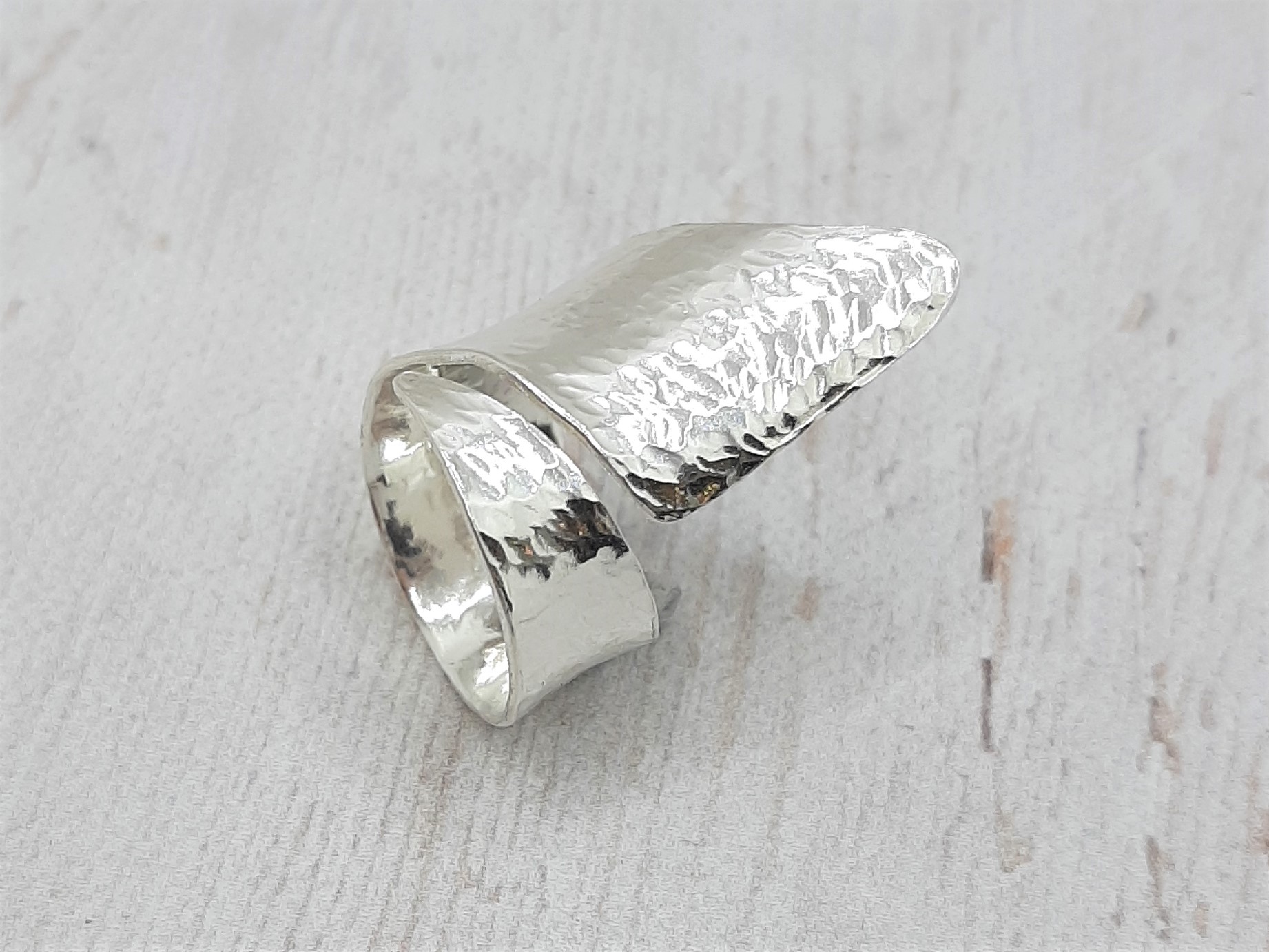 Széles ezüst gyűrű 3