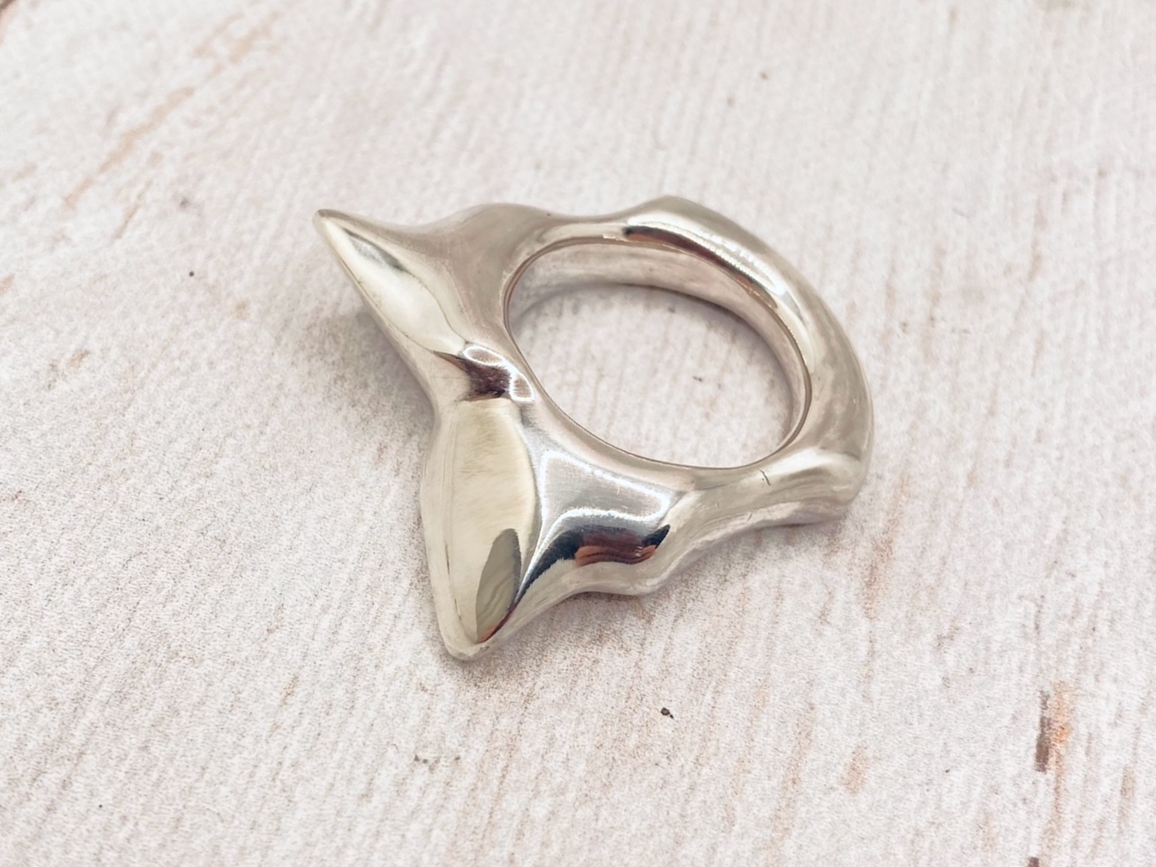 Demóna ezüst gyűrű 